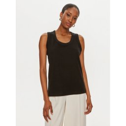 United Colors Of Benetton Felső 34G7DH00W Fekete Regular Fit