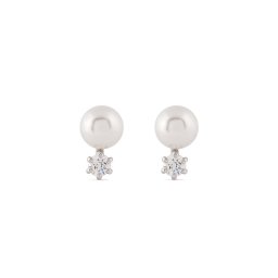 Swarovski Fülbevaló Matrix 5694225 Fehér