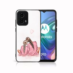 PROTEMIO MY ART Védőburkolat a Motorola Moto G34-hez 5G LÁNYA (114)