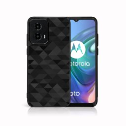 PROTEMIO MY ART Védőburkolat a Motorola Moto-hoz G34 5G BLACK TRIANGLES (232)