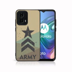 PROTEMIO MY ART Védőburkolat: Motorola Moto G34 5G ARMY (236)