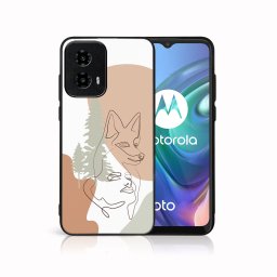 PROTEMIO MY ART Védőburkolat a Motorola Moto G34-hez 5G FOX (191)