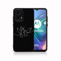 PROTEMIO MY ART Védőburkolat: Motorola Moto G34 5G WHITE DOVE (195)
