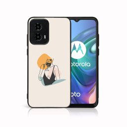 PROTEMIO MY ART Védőburkolat a Motorola Moto G34-hez 5G WOMAN (197)