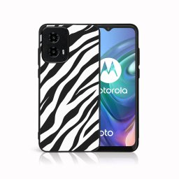 PROTEMIO MY ART Védőburkolat a Motorola Moto G34-hez 5G ZEBRA (237)