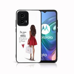 PROTEMIO MY ART Védőburkolat: Motorola Moto G34 5G RED DRESS (137)