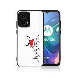 PROTEMIO MY ART Karácsonyi kivitelű borító Motorola Moto G34 5G HOHOHO (073)