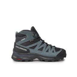 Salomon Bakancs X Ward Leather Mid GORE-TEX L47182000 Kék