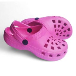 Clog papucs fukszia