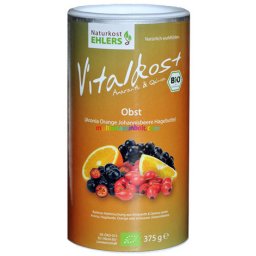 Bio Gyümölcs por 375 g, quinoa, narancs, ribizli, berkenye, amarant - Ehlers Vitalkost