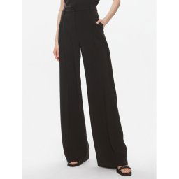 Calvin Klein Szövet nadrág K20K206774 Fekete Wide Leg