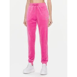 Guess Melegítő alsó V3BB27 KBXI2 Rózsaszín Regular Fit