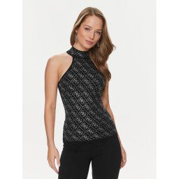 Guess Felső Celeste W4RR57 Z2YK2 Fekete Slim Fit