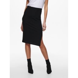 ONLY Ceruzaszoknya 15233600 Fekete Slim Fit