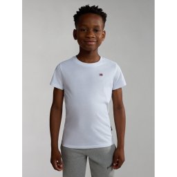 Napapijri Póló NP0A4GEH S Fehér Regular Fit
