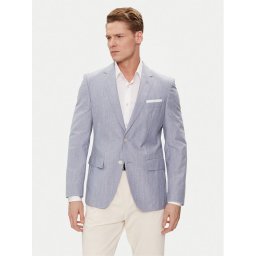 Boss Zakó H-Hutson 50489400 Kék Slim Fit