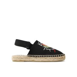 Kenzo Kids Espadrilles K19093 Fekete