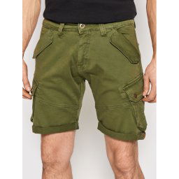 Alpha Industries Szövet rövidnadrág Combat 116210 Zöld Regular Fit