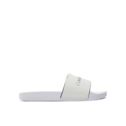 Calvin Klein Jeans Papucs Slide Instituitional Mtr YW0YW01508 Fehér