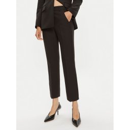 Weekend Max Mara Szövet nadrág Freda 2425136031 Fekete Regular Fit