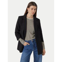 Vero Moda Zakó Frida 10306404 Fekete Regular Fit