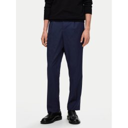Selected Homme Szövet nadrág 16094358 Sötétkék Tapered Fit