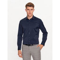Seidensticker Ing 01.641180 Kék Slim Fit