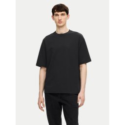 Selected Homme Póló 16094143 Fekete Loose Fit