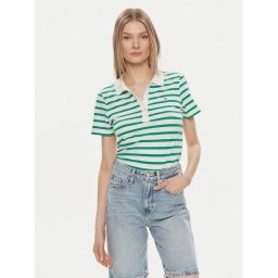 Tommy Hilfiger Pólóing 1985 WW0WW39530 Zöld Slim Fit