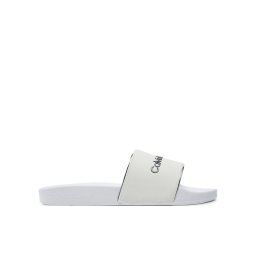Calvin Klein Jeans Papucs Slide Instituitional Mtr YW0YW01508 Fehér