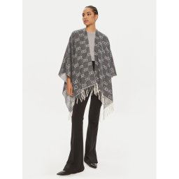 Liu Jo Poncsó 2F4015 T0300 Szürke Relaxed Fit