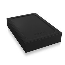 2.5" HDD SSD külső ház mobilrack USB3 fekete Raidsonic IcyBox (IB-256WP)