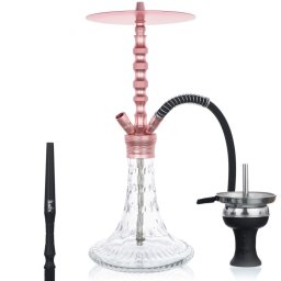 Aladin Alux Model 6 vízipipa - 60 cm - Rose Gold