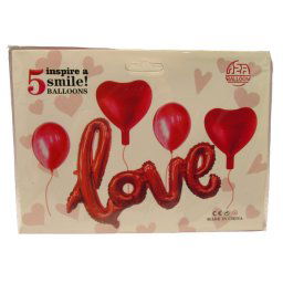 LOVE lufiszett 5 db/csomag