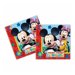 Szalvéta MICKEY Mouse mintás 33 cm X 33 cm, 20 db/csomag
