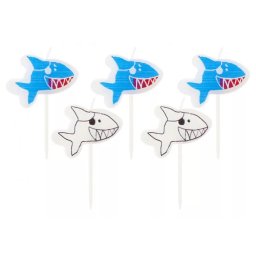 Tortagyertya Shark, Cápa, gyertya szett 5 db-os
