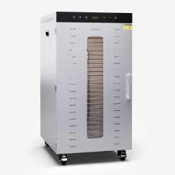 Klarstein MasterJerky 350, szárító, teljesítmény 2 000 W, hőmérséklet-tartomány 30 - 90 °C, 24 órás időzítő, rozsdamentes acél (DHY9-MasterJerky350)