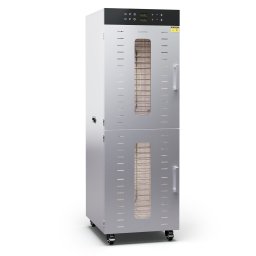 Klarstein Master Jerky 500 Vertical szárító, 3 000 W, két kamrával, hőmérséklet-tartomány 30 - 90 °C (DHY9-MasterJerky500V)