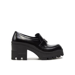 Calvin Klein Jeans Félcipő Chunky Heeled Loafer Mg Mtr YW0YW01494 Fekete