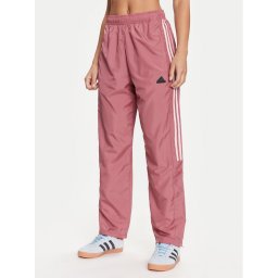 adidas Melegítő alsó Tiro Cut 3-Stripes Summer JJ4665 Rózsaszín Loose Fit