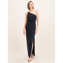 Lauren Ralph Lauren Estélyi ruha 253751483 Sötétkék Slim Fit
