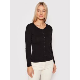 United Colors Of Benetton Kardigán 1091D5558 Fekete Regular Fit