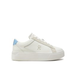 Tommy Hilfiger Sportcipők Th Platform Court Sneaker Nbk FW0FW08210 Ekru