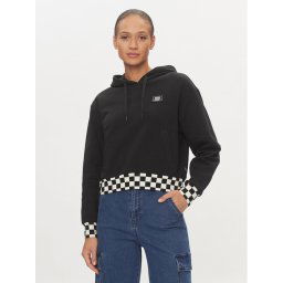 Vans Pulóver Boom Boom Check VN000GJ2 Fekete Regular Fit
