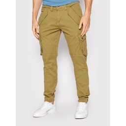 Alpha Industries Szövet nadrág Combat 126215 Zöld Slim Fit