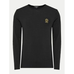 Versace Hosszú ujjú AUU01007 1A10011 Fekete Regular Fit