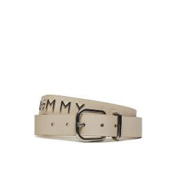 Tommy Jeans Női öv Tjw Bold Leather 3.0 AW0AW16255 Ekru