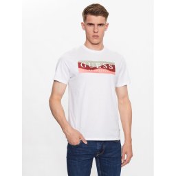 Guess Póló M3YI90 K9RM1 Fehér Slim Fit