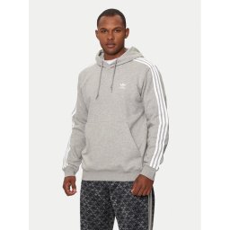 adidas Pulóver adicolor Classics 3-Stripes IL2496 Szürke Regular Fit