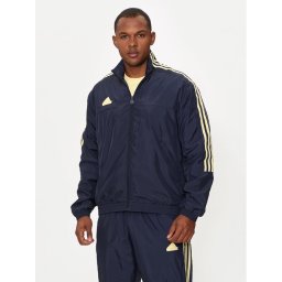 adidas Átmeneti kabát House of Tiro IW3579 Sötétkék Loose Fit